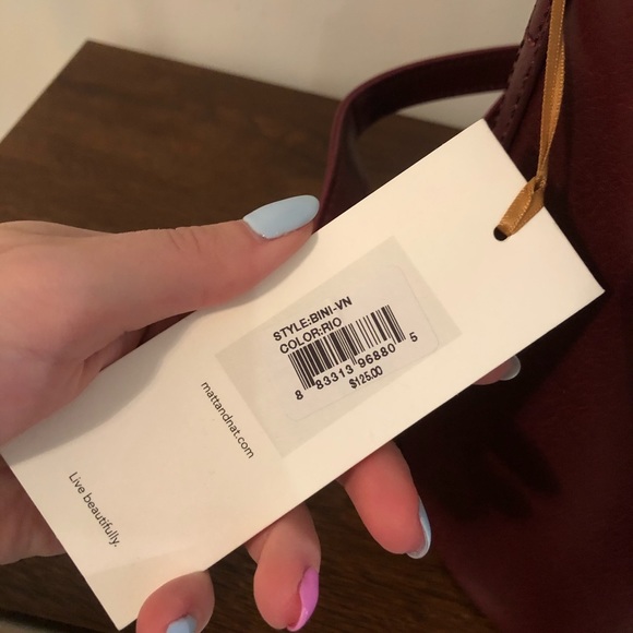 BNWT Matt & Nat Vegan Leather Bucket Bag - Picture 3 of 3